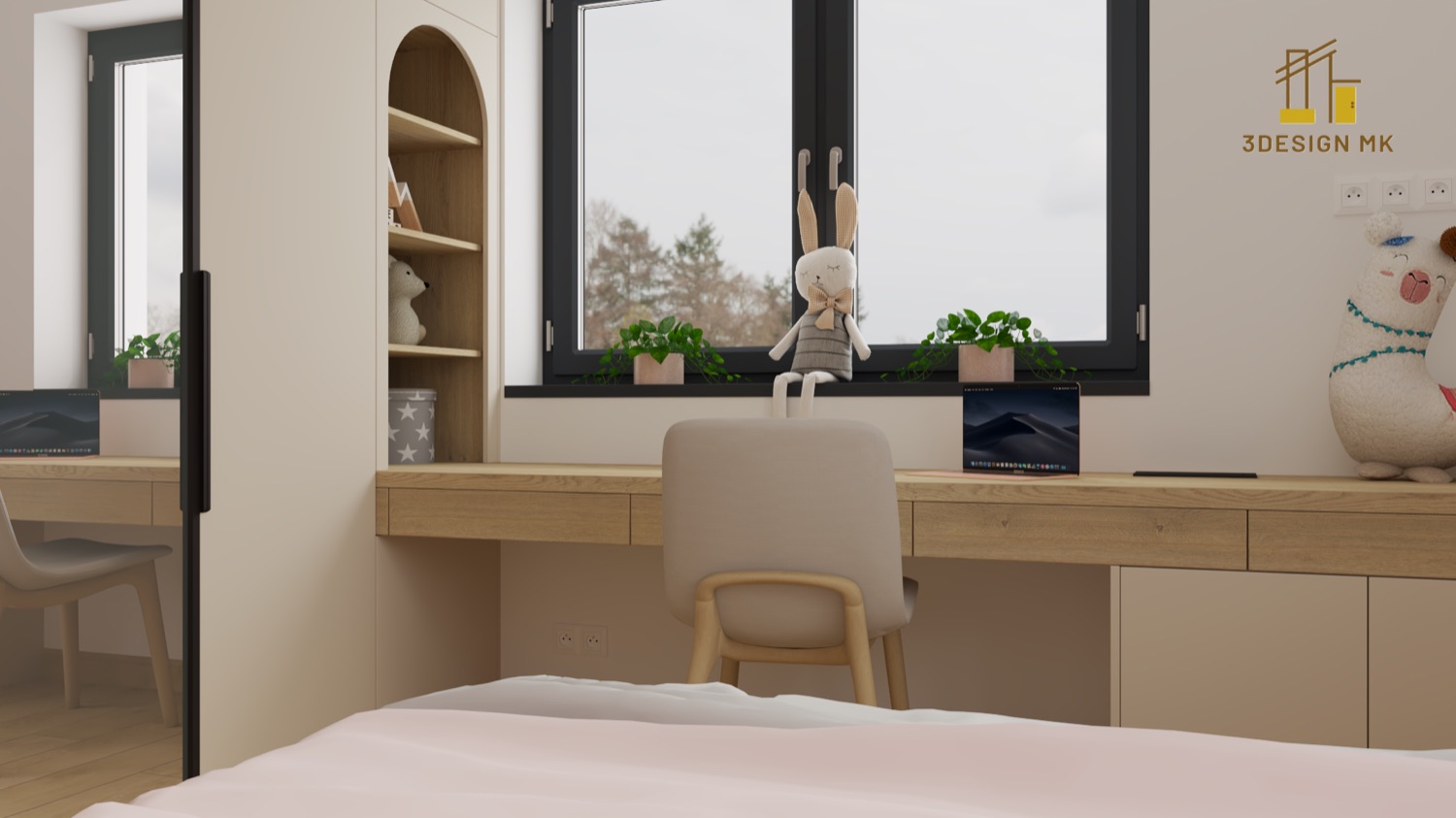 3D vizualizácia detskej izby 5